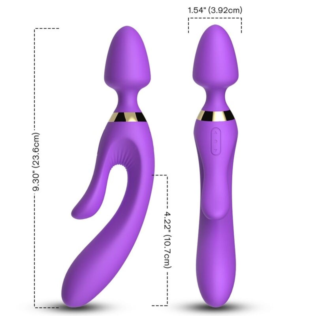 image Armony - Masseur & Vibrateur Lapin Violet