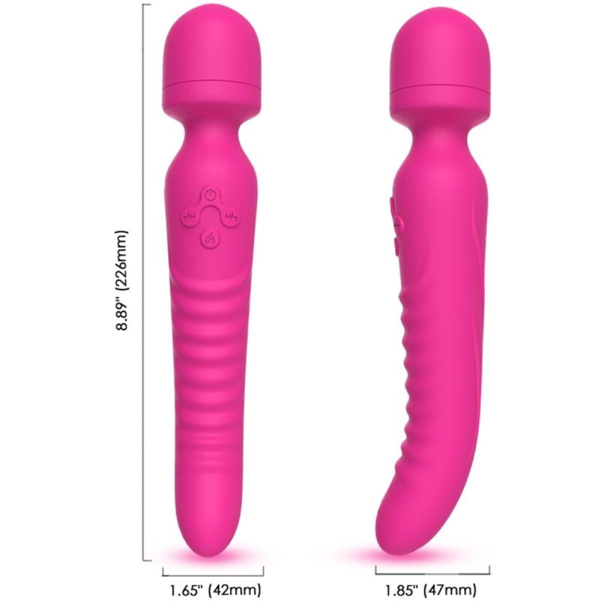 image Armony - Mission Massager & Vibrateur Effet Chaleur Fuchsia
