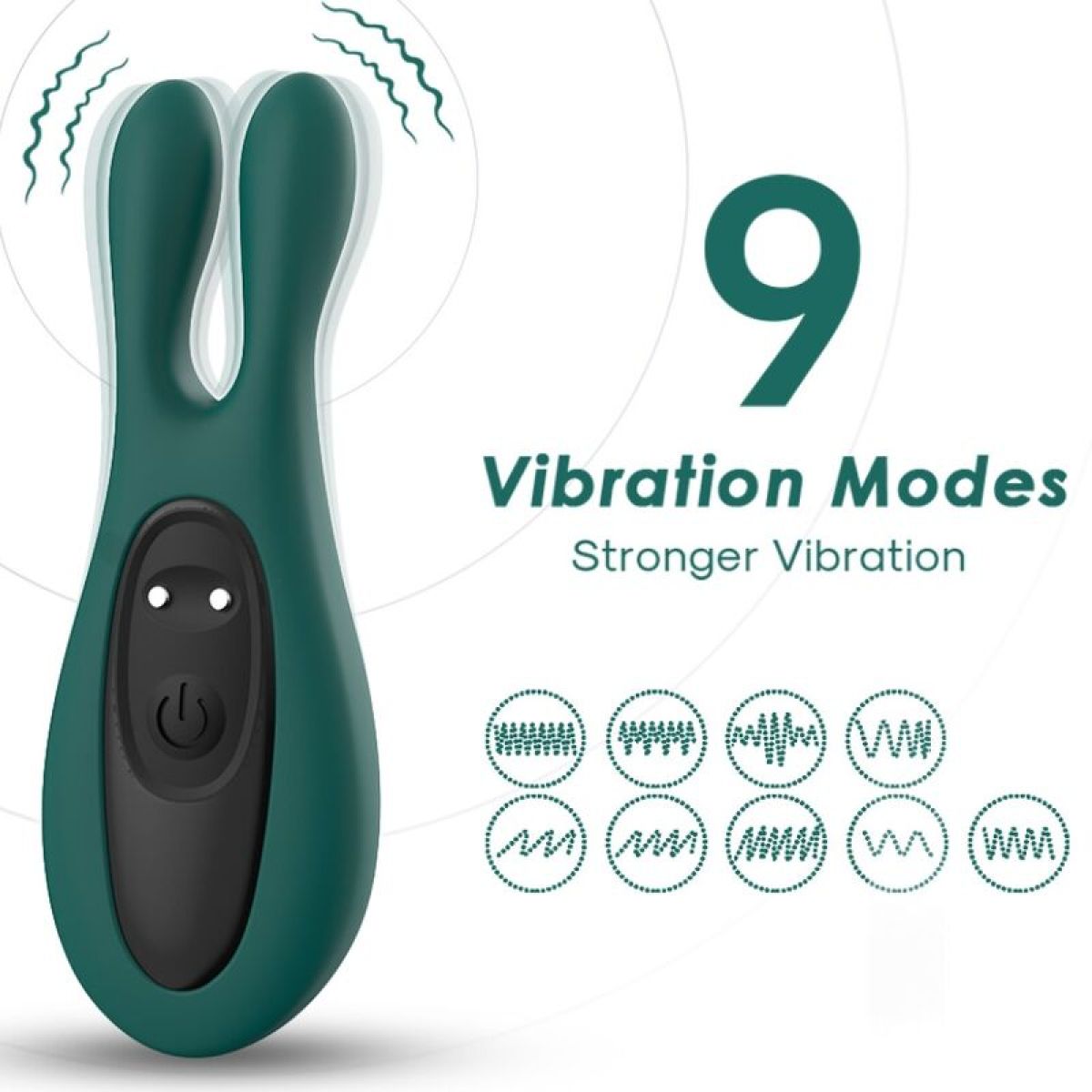 image Armony - Stimulateur & Vibrateur Lapin Vert
