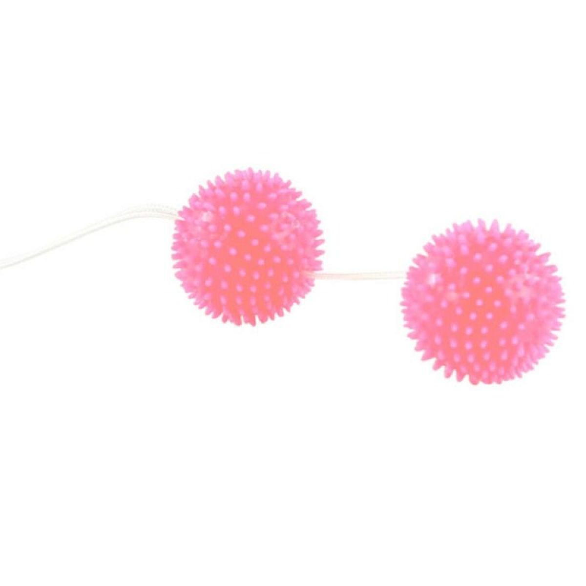 image Baile - Balles Texturées Rose Profondement Plaisir 3.6 Cm