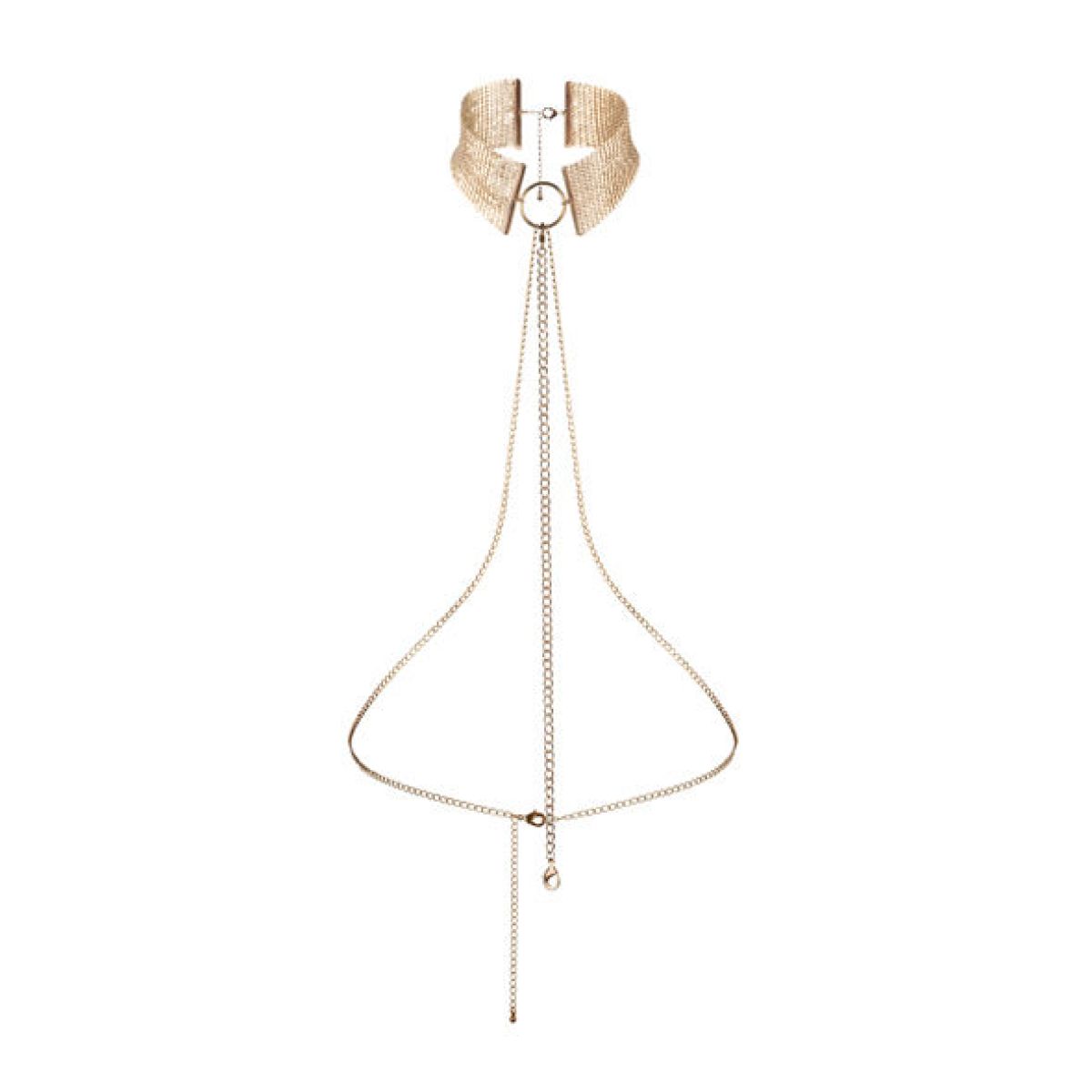 image Bijoux - Désir Métallique Collier Métallisé Doré