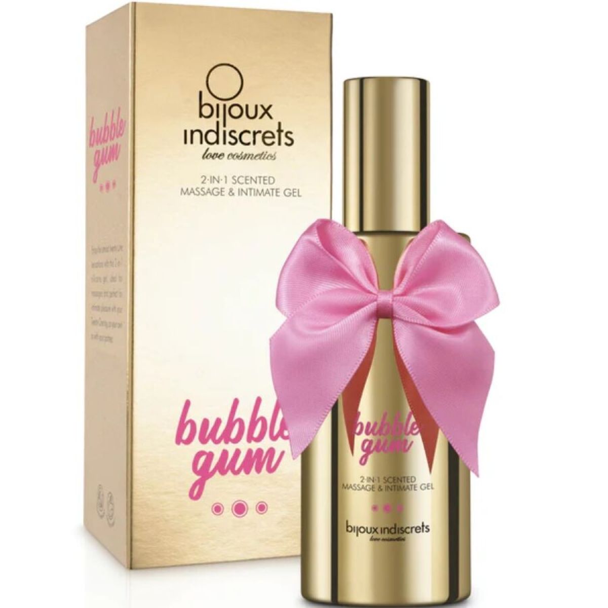 image Bijoux - Gel de Massage et Intime Parfumé 2 en 1 à la Bulle Gum 100 Ml