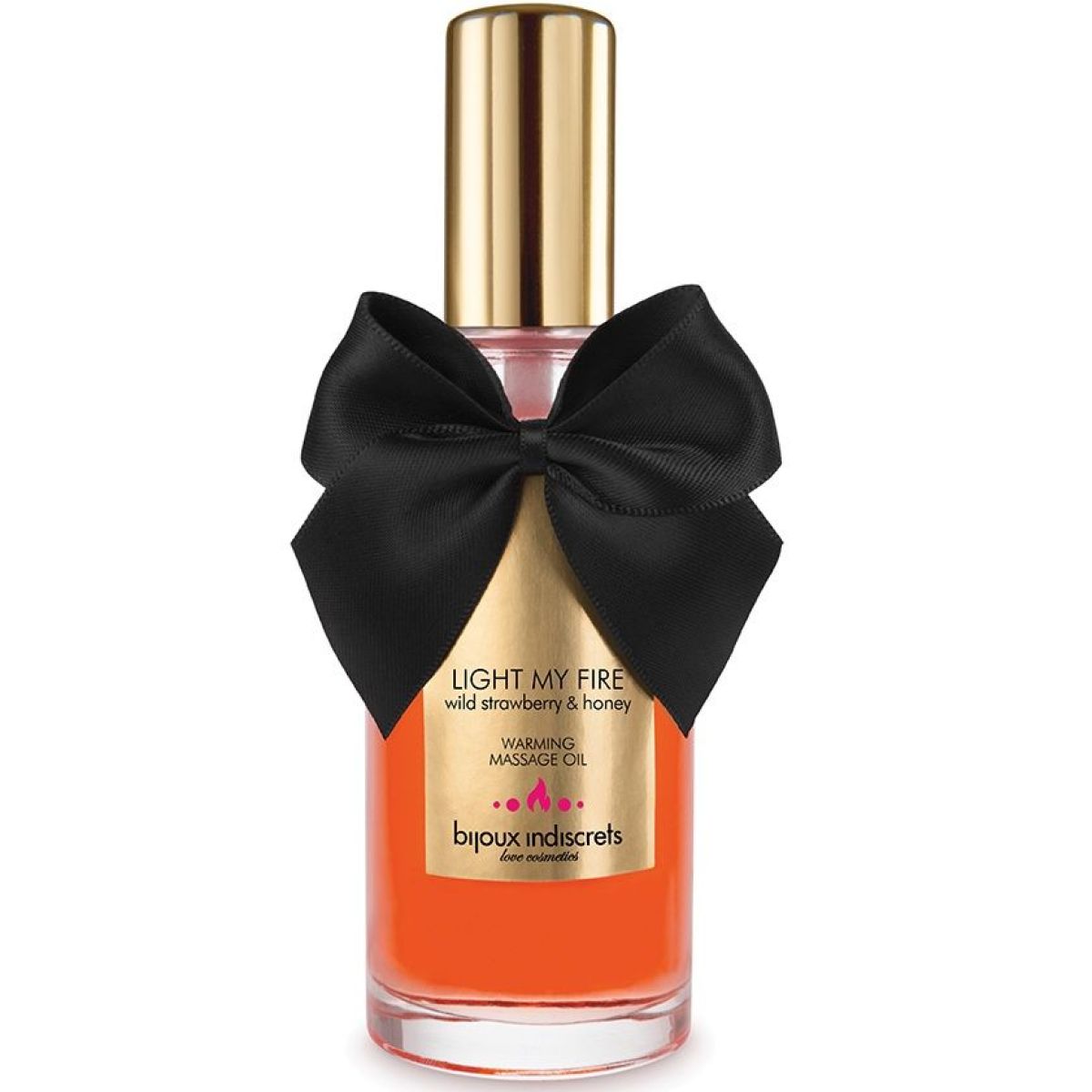 image Bijoux - Huile de Massage Effet Chaleur Arôme Fraise