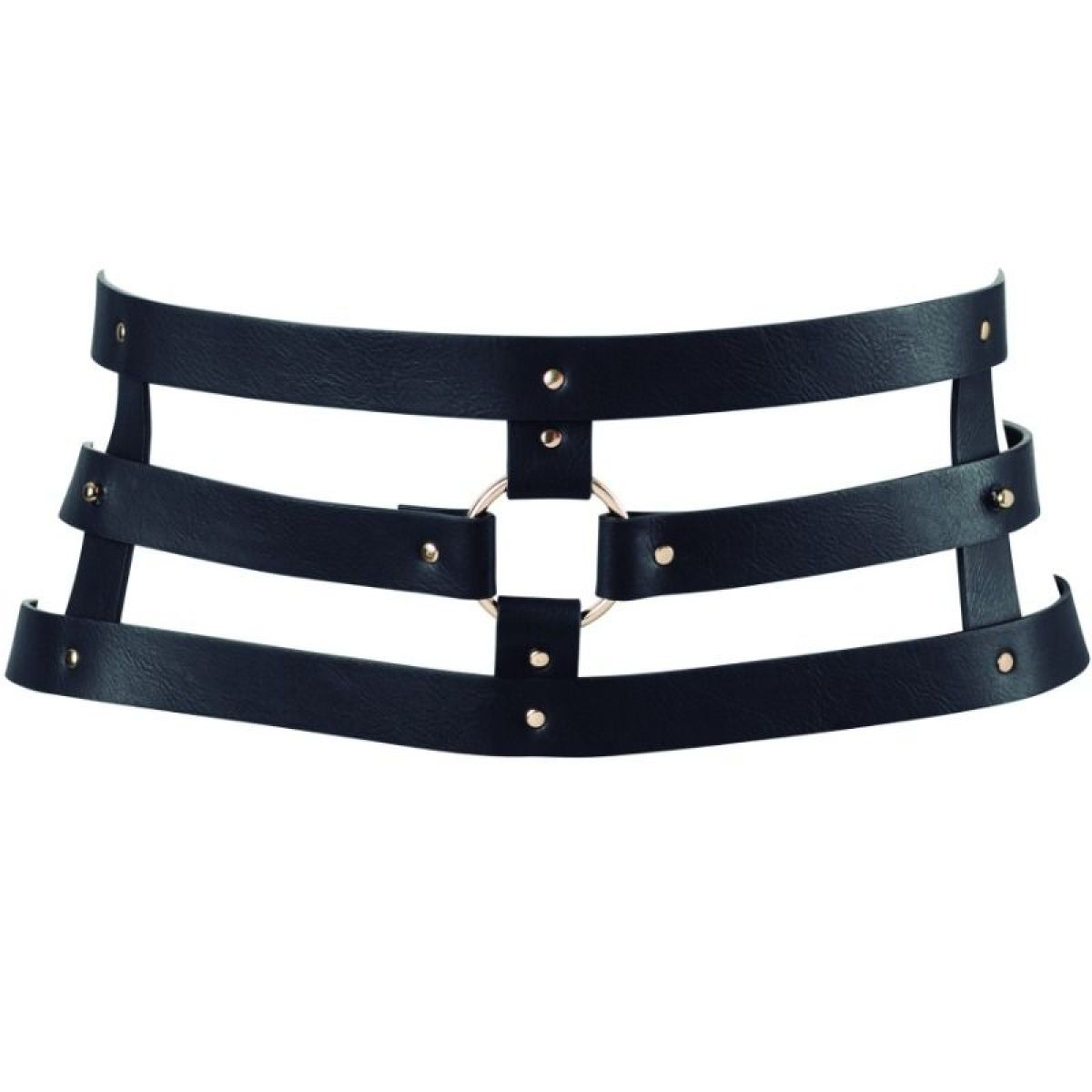 image Bijoux - Indiscrets Ceinture Labyrinthe avec Bracelet Noir
