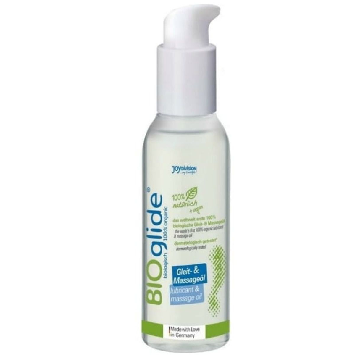 image Bioglide - Lubrifiant et Huile de Massage Bio 125 Ml