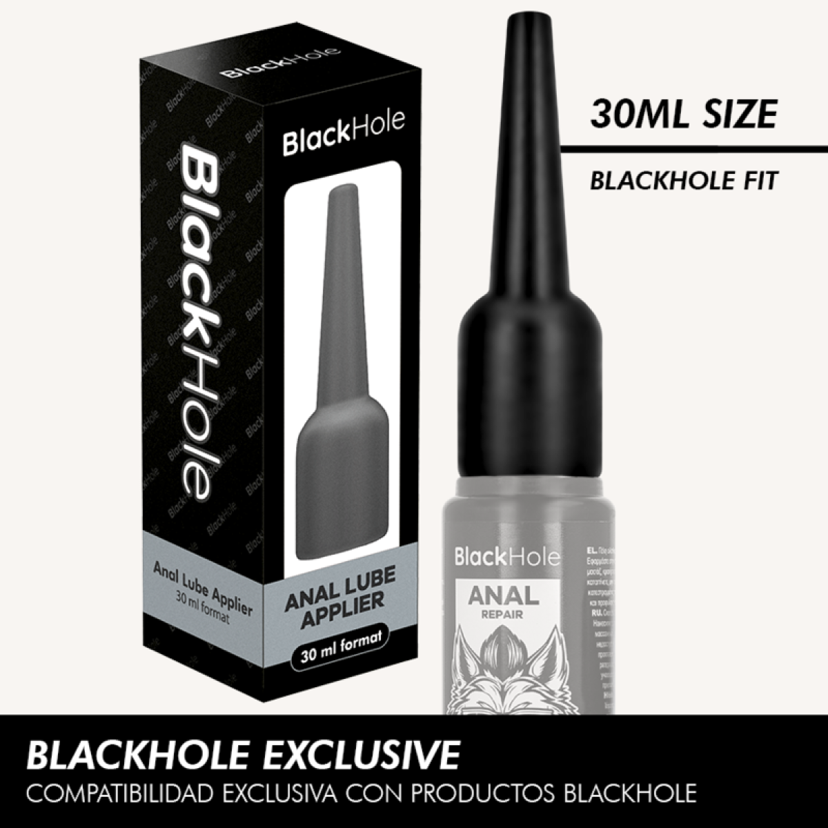 image Applicateur de Lubrifiant Anal Taille S 30 Ml