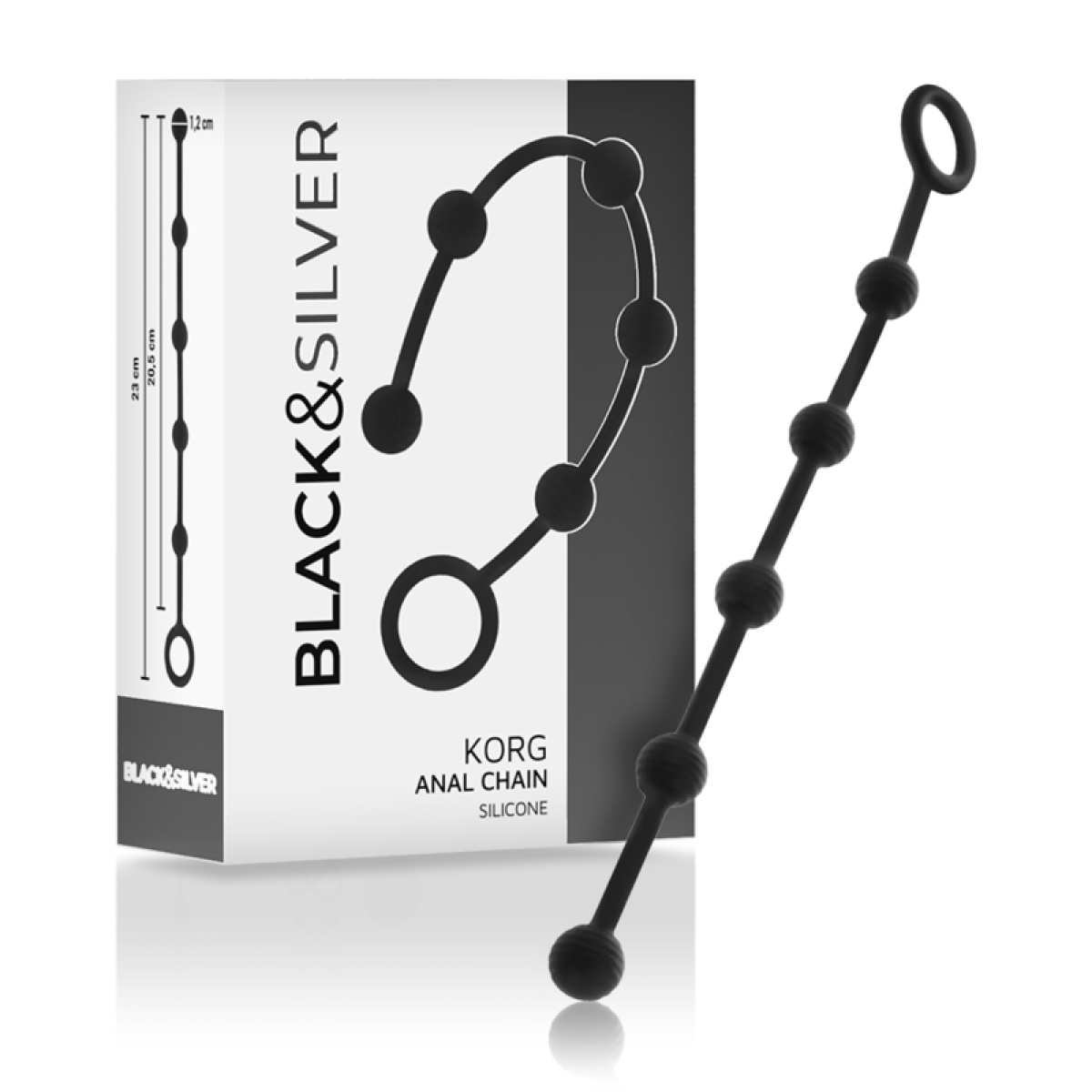 image Chapelet Anal Korg Silicone Initiation 21 Cm