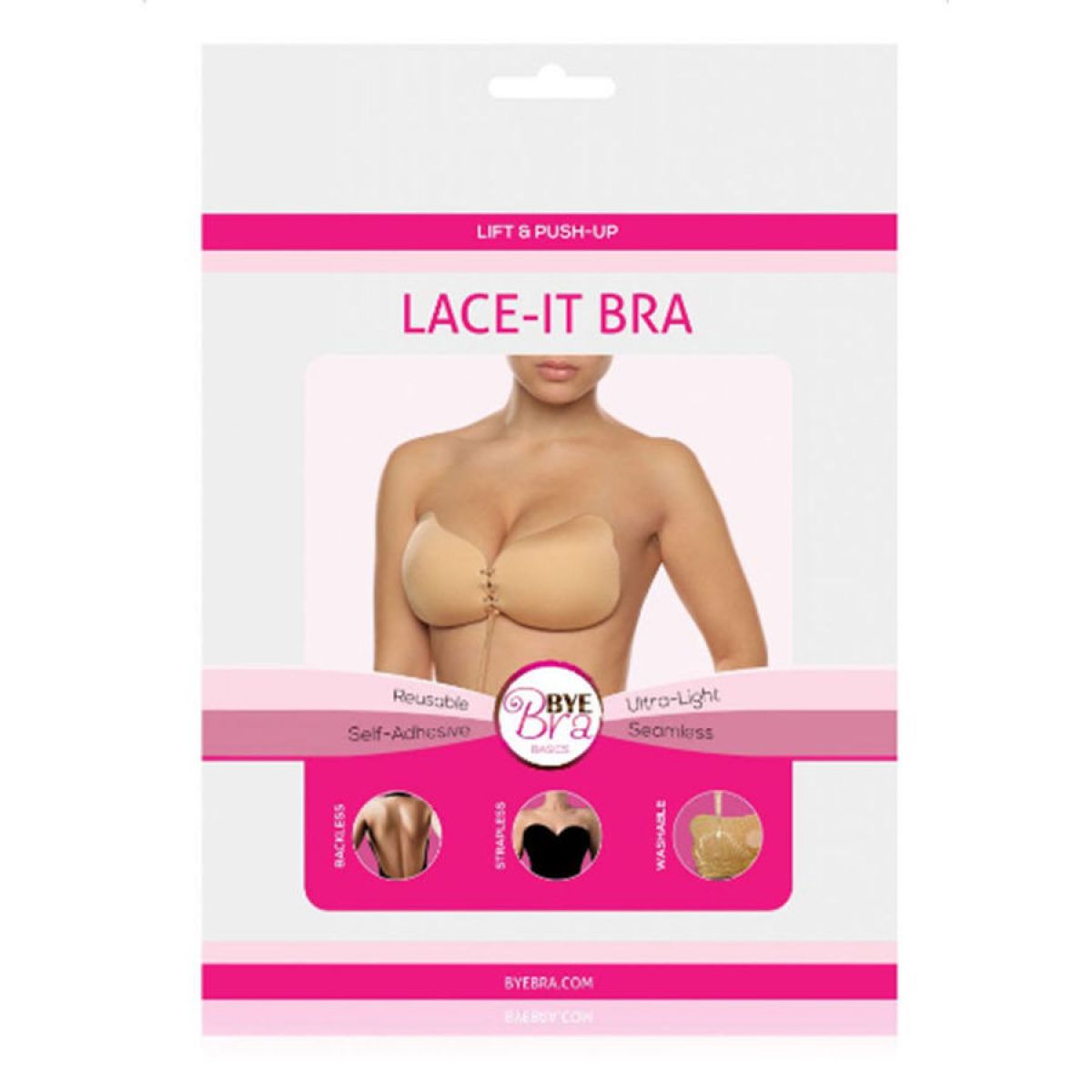 image Bye-bra - Lace-it Renforcement Push-up Noir Bonnet C