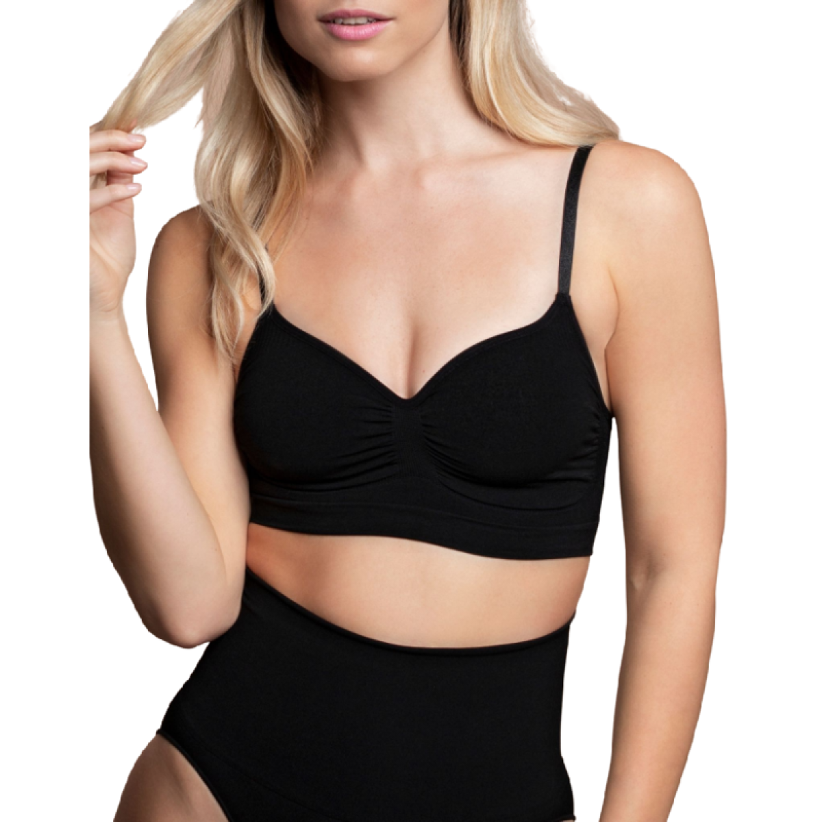 image Bye-bra - Medium Control Soutien-gorge sans Points Noir Taille S