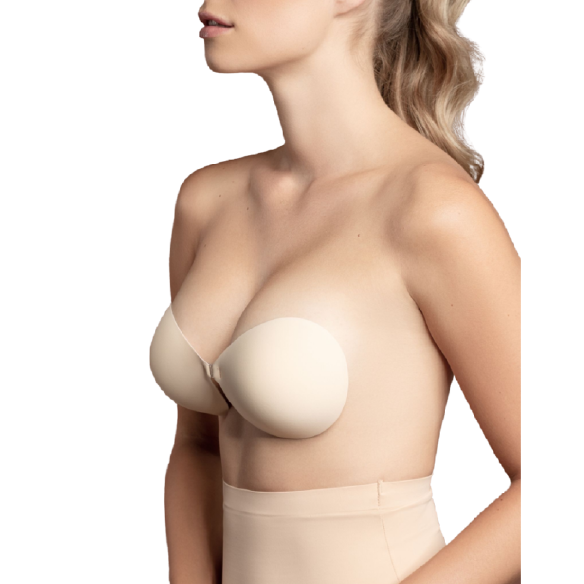image Bye-bra - Soutien-gorge Invisible Beige Bonnet a