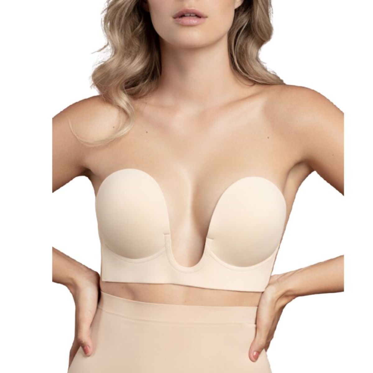 image Bye-bra - Soutien-gorge sans Poignées Beige Bonnet d