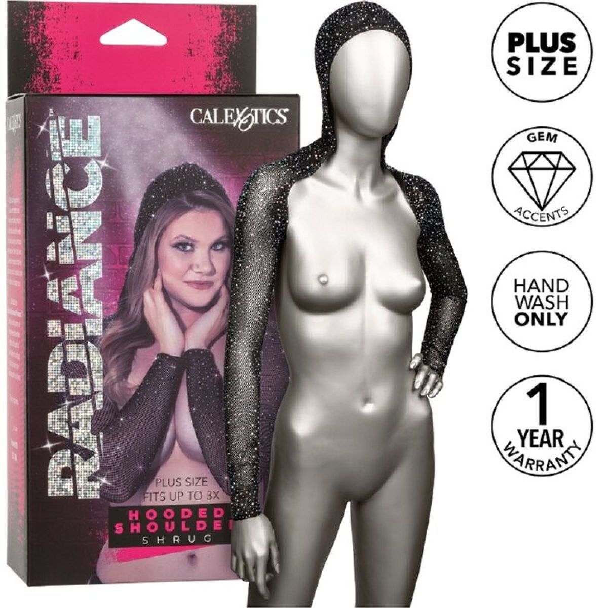 image Radiance Shug Dépaule Capuche Rhin Grande Taille