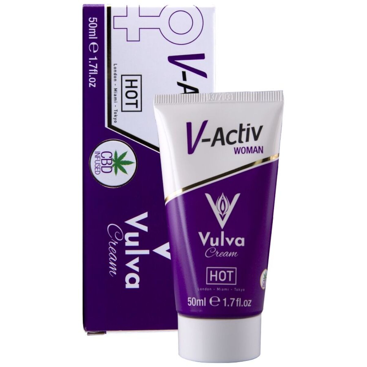 image Chaud - Gant de Crème Vulvaire Cbd 50ml