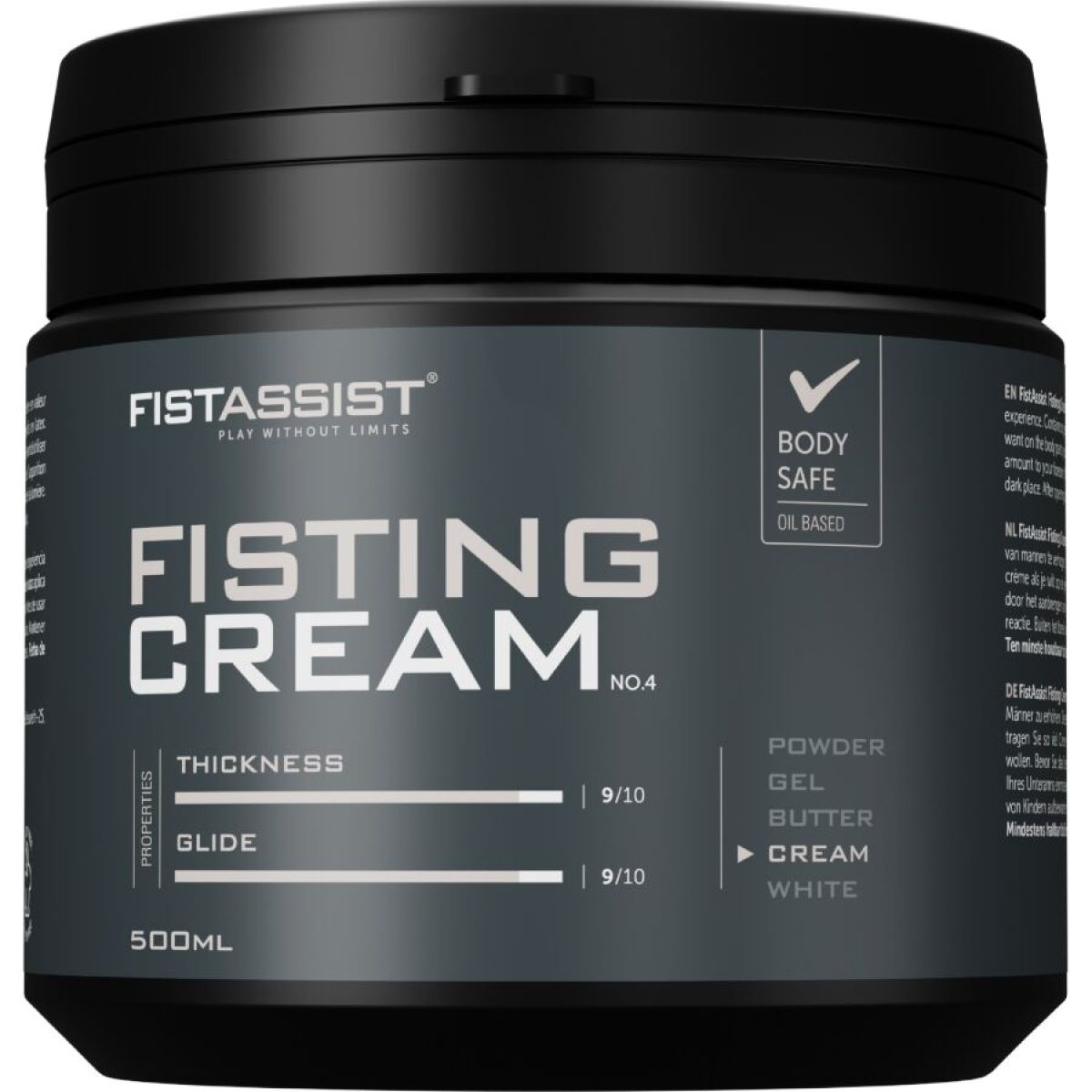 image Cobeco - Crème Lubrifiante Fist Assist 500 Ml