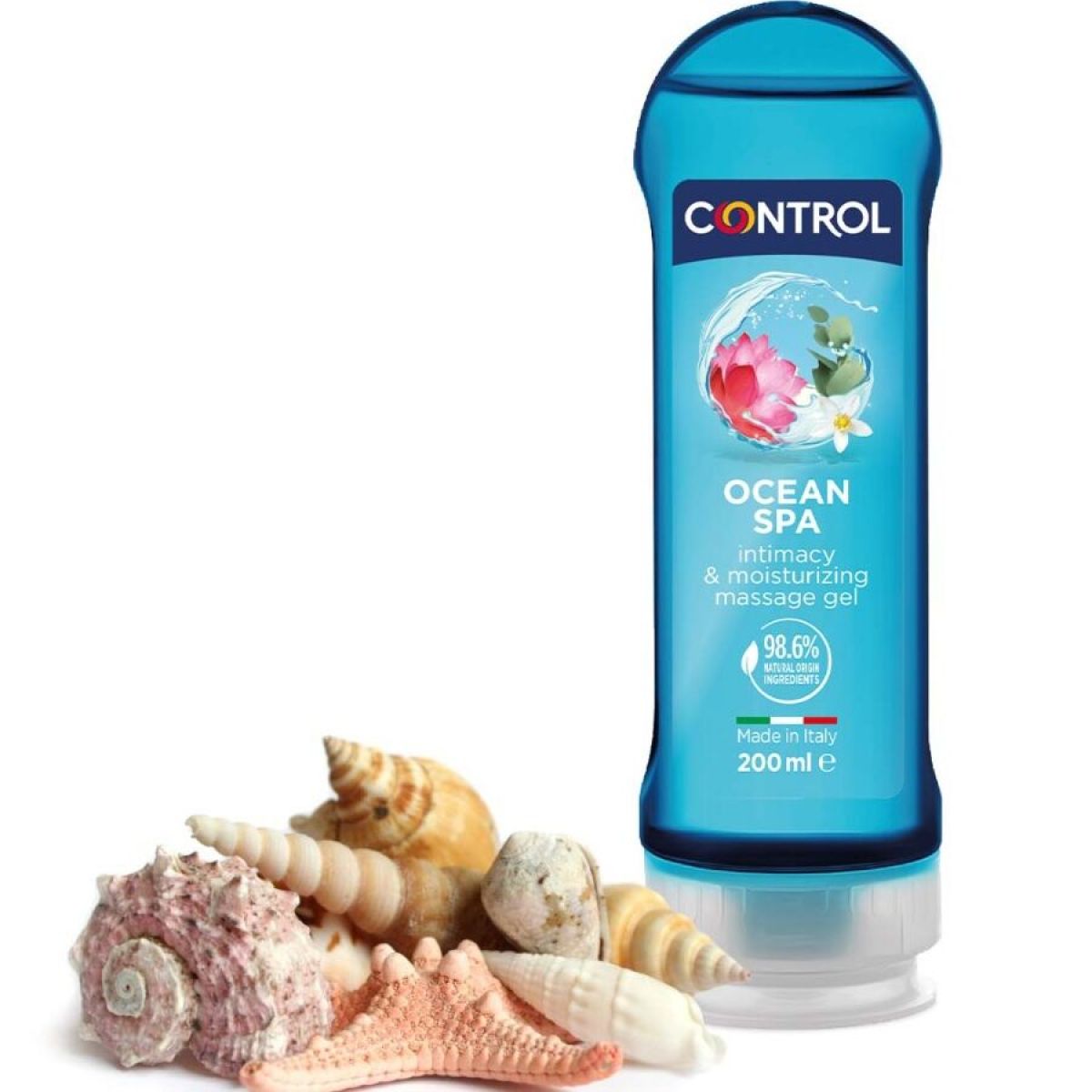 image Control - 2 en 1 Massage & Plaisir Mer Méditerranée 200 Ml