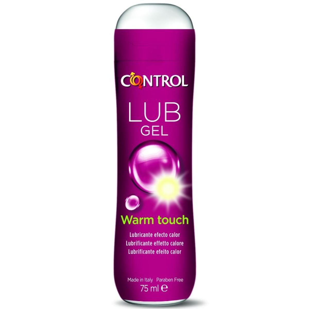 image Control - Gel Lubrifiant Effet Chaleur Lub 75 Ml