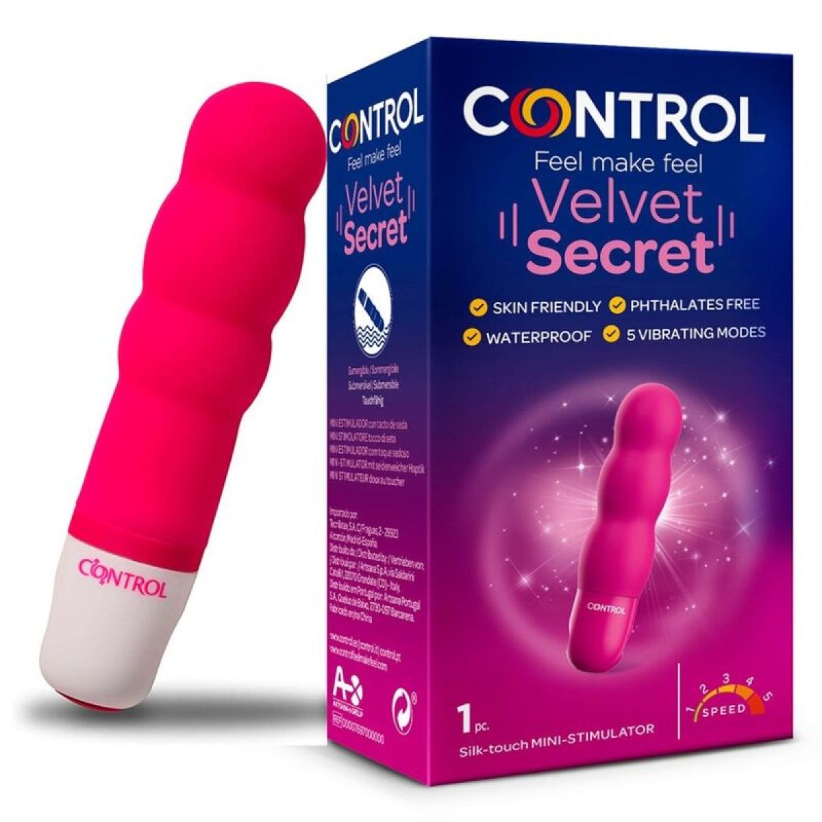 image Control - Mini Stimulateur Secret Velours