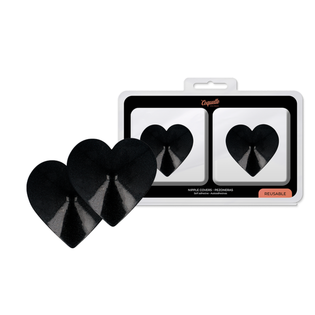 image Coquette Chic Desire - Cache-malin Coeurs Noir