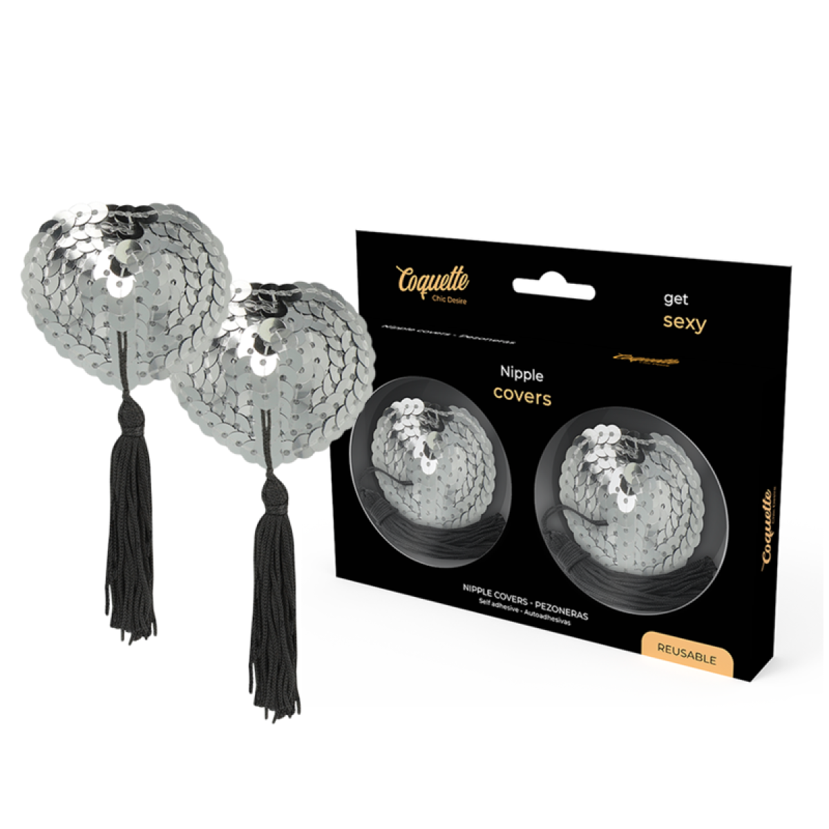 image Coquette Chic Desire - Cache-matin Argent
