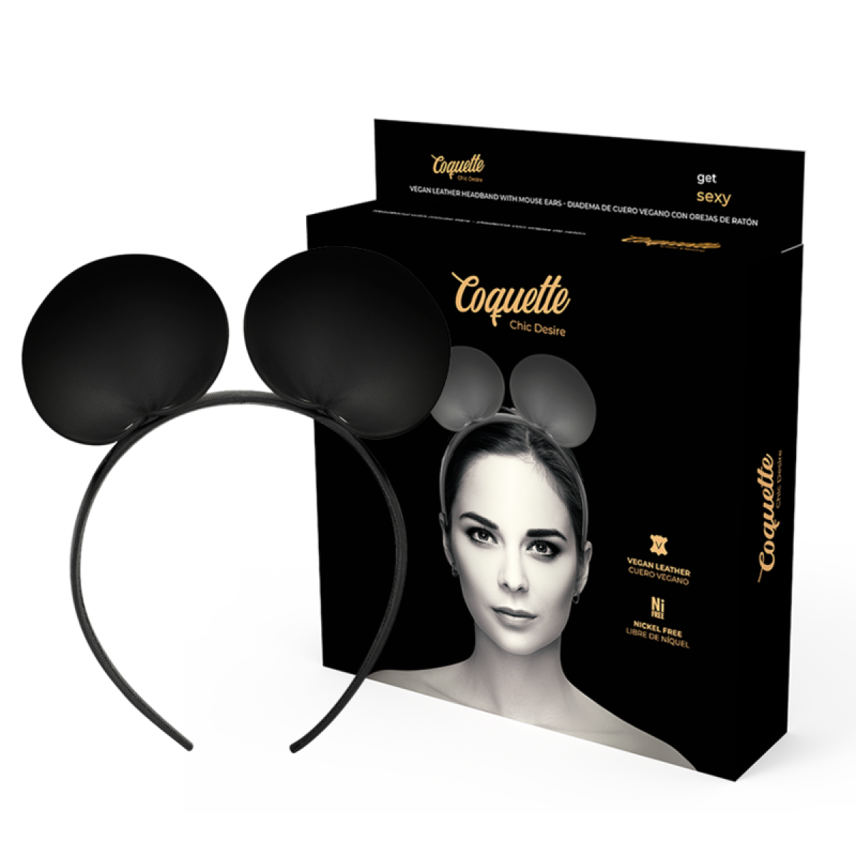 image Coquette Chic Desire - Serre-tête avec Oreilles de Souris