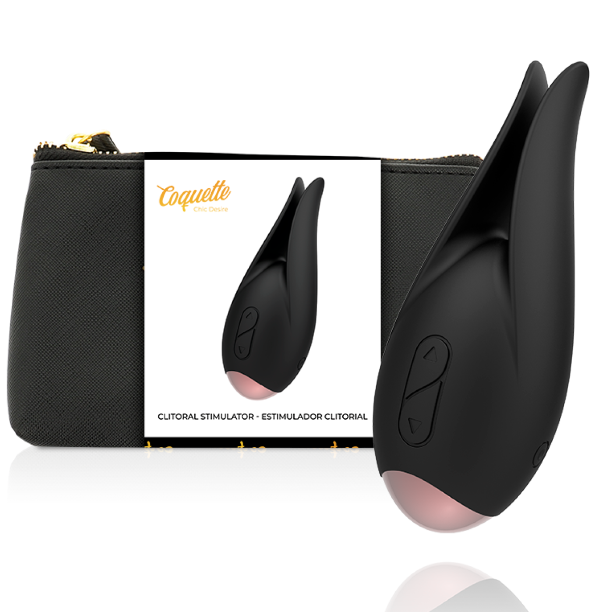 image Coquette Chic Desire - Stimulateur Clitorial Noir / Or