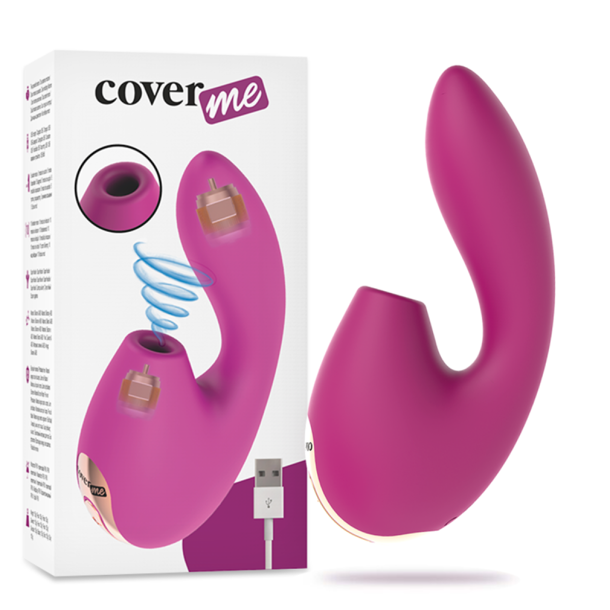 image Aspirateur Clitorisé et Vibrateur Puissant pour le Point G