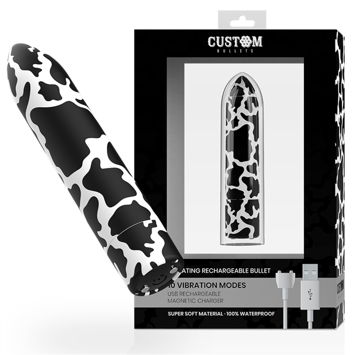 image Personnalisés Rechargeable Vache 10 Intensities