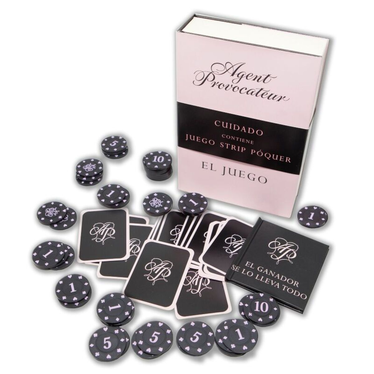 image Jeu de Jetons et Cartes de Poker  Rayures