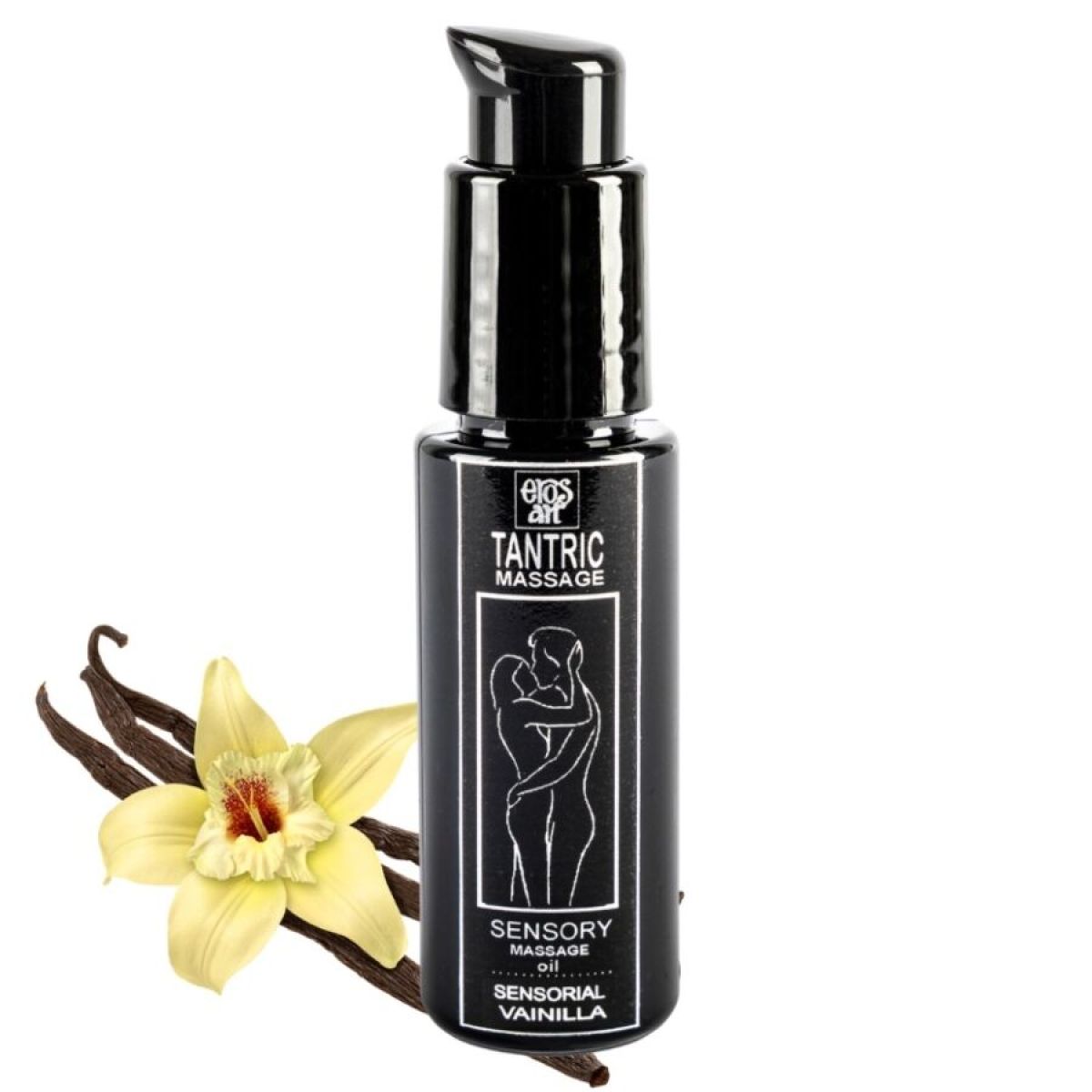 image Huile de Massage Tantrique Naturelle à la Vanille Aphrodisiaque 30 Ml