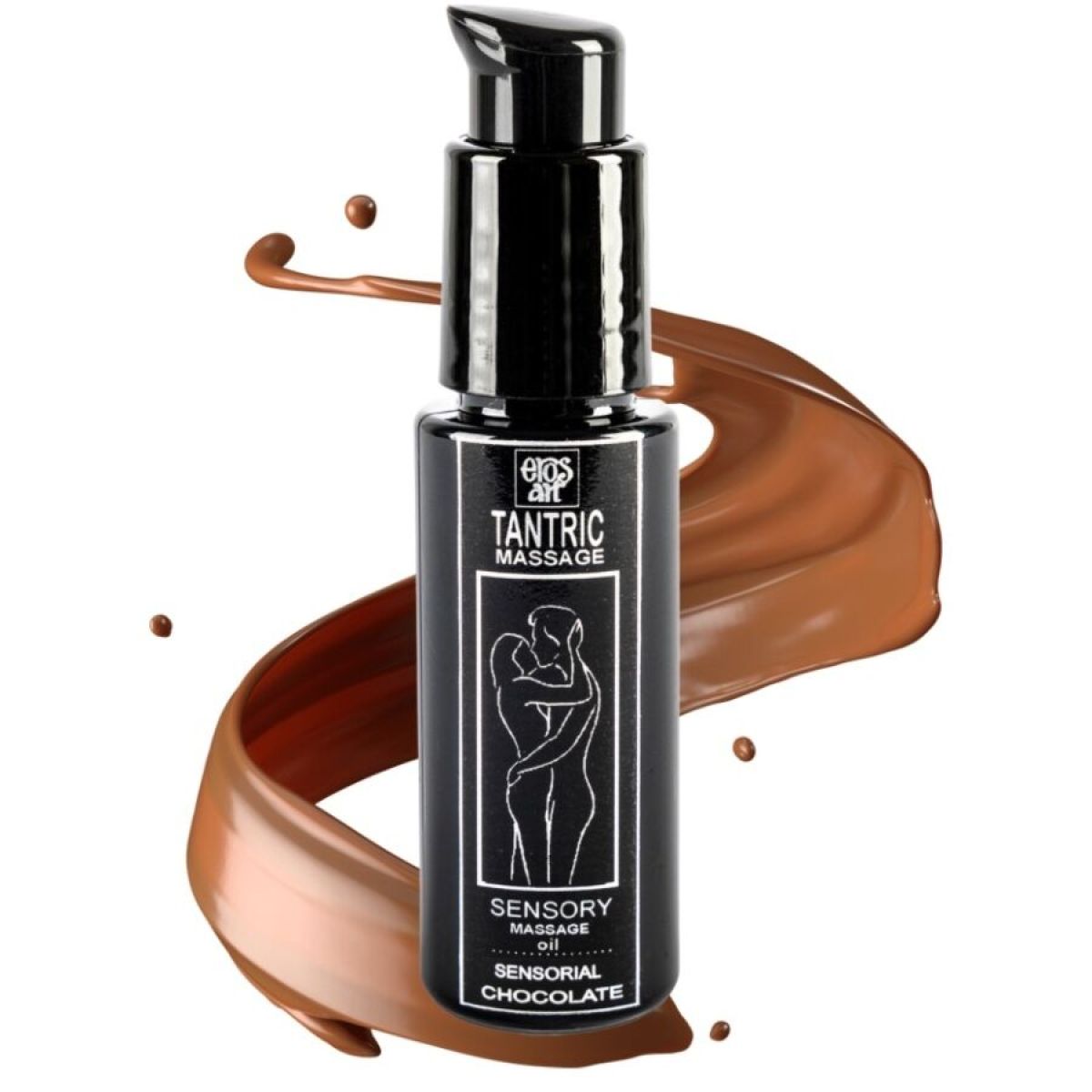 image Huile de Massage Tantrique Naturelle et Aphrodisiaque au Chocolat 30 Ml