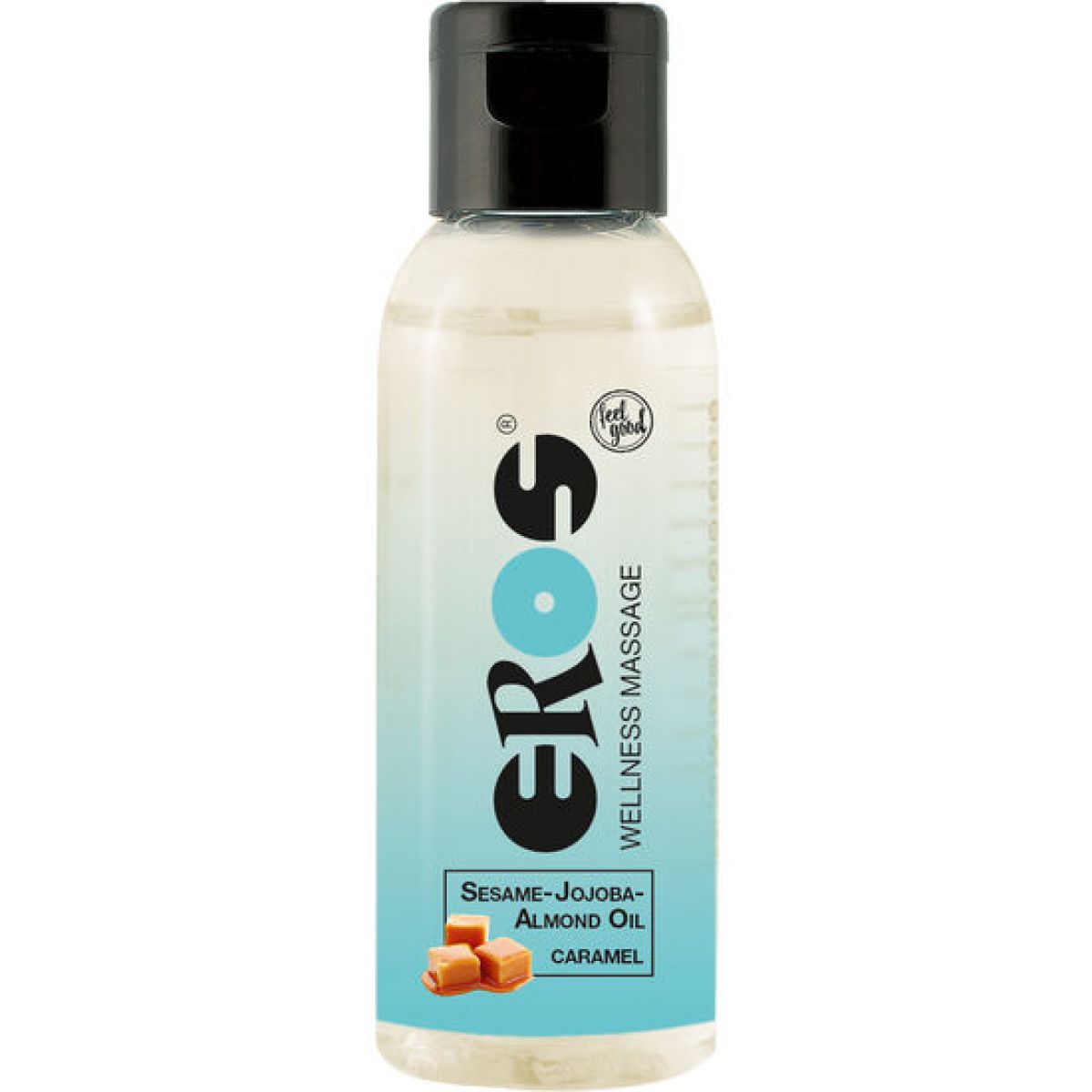 image Eros - Huile de Massage Caramel Bien-être 50 Ml
