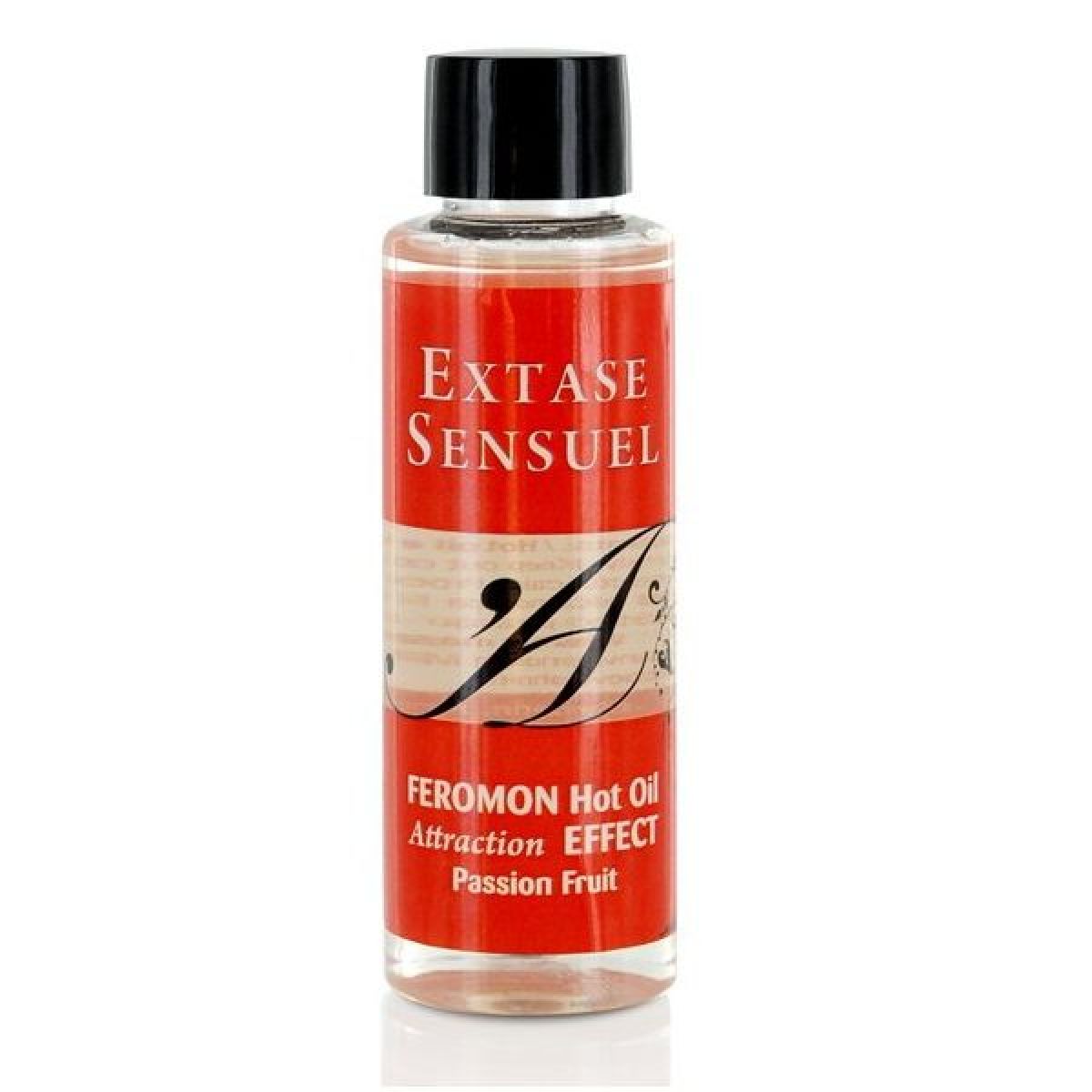 image Huile de Massage Effet Thermique aux Phéromones de Fruits de la Passion 100 Ml