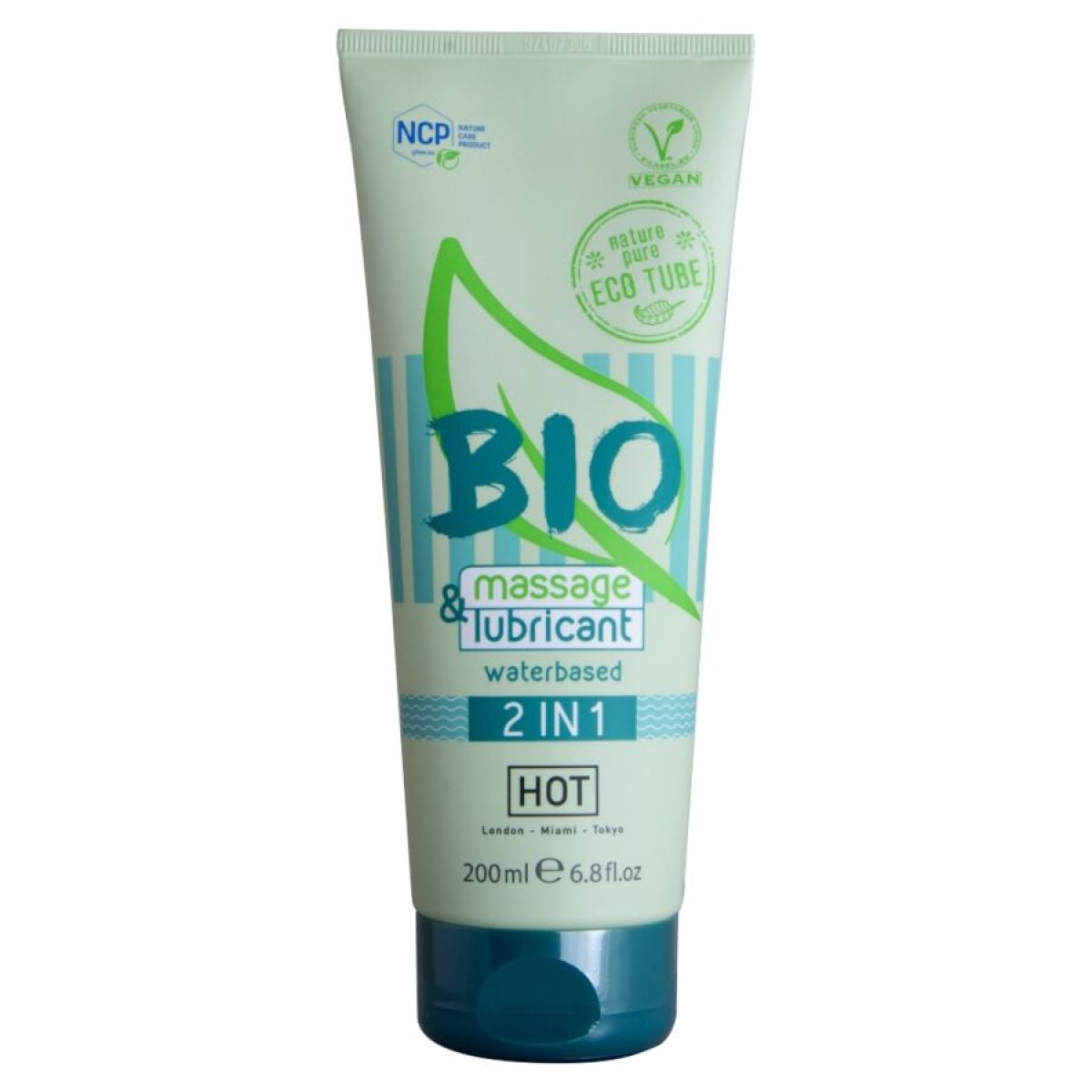 image Bio Massage et Lubrifiant à Base D'eau 2 en 1 200 Ml