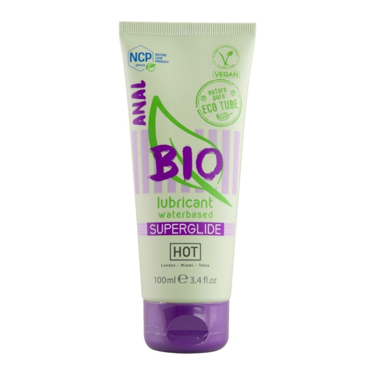image Lubrifiant Bio à Base D'eau Anal 100 Ml