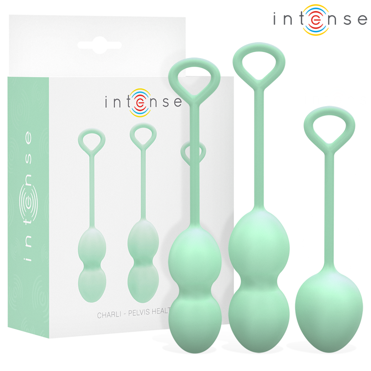 image Intense - Kit de Boules de Kegel Charli Vert Clair