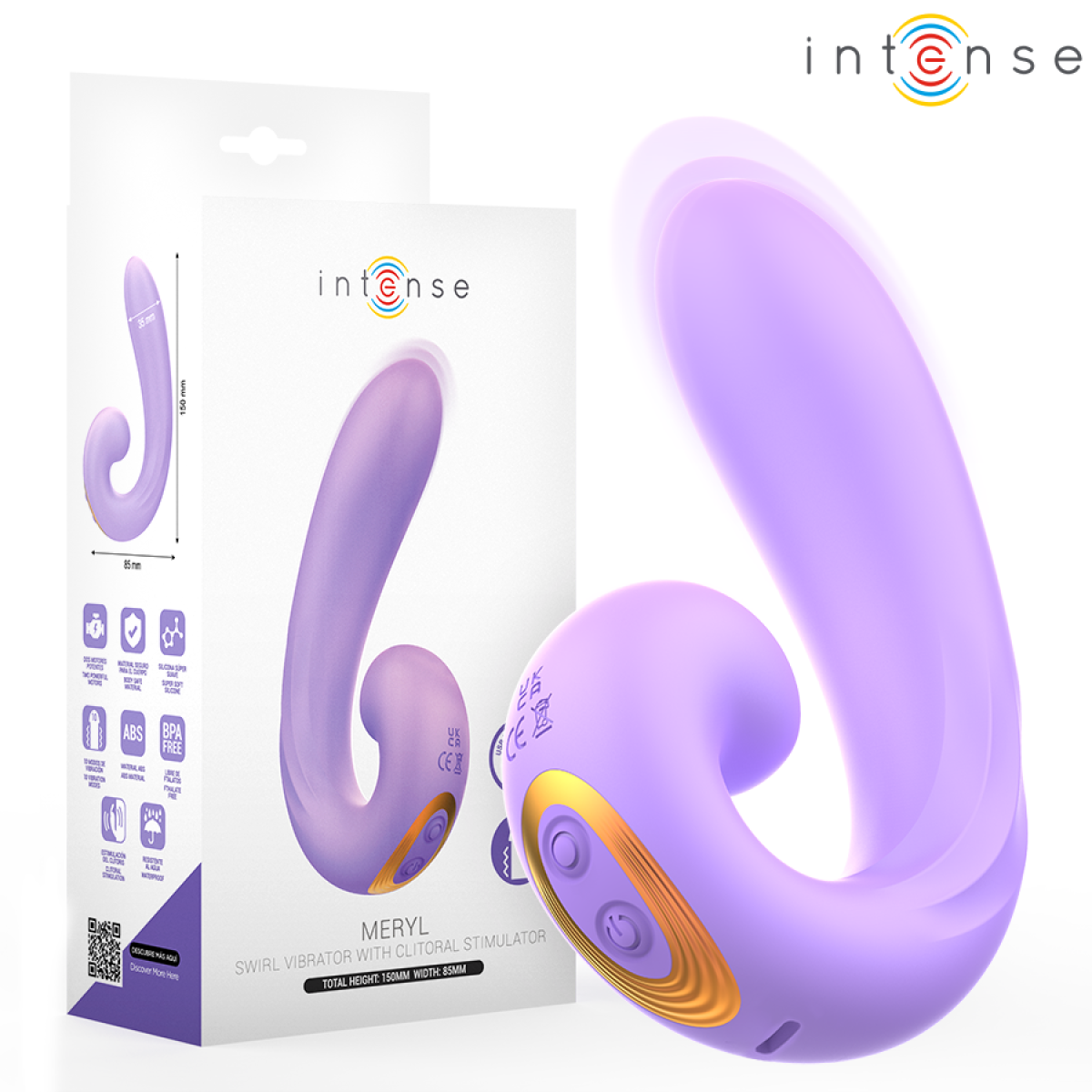 image Intense - Meryl Double Vibration Stimulateur Clitorien