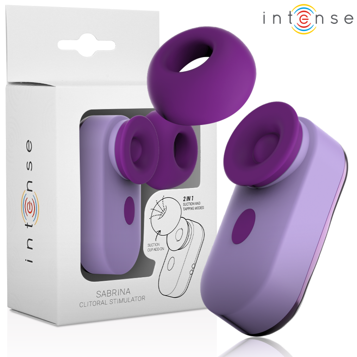 image Intense - Stimulateur de Clito Sabrina Violet
