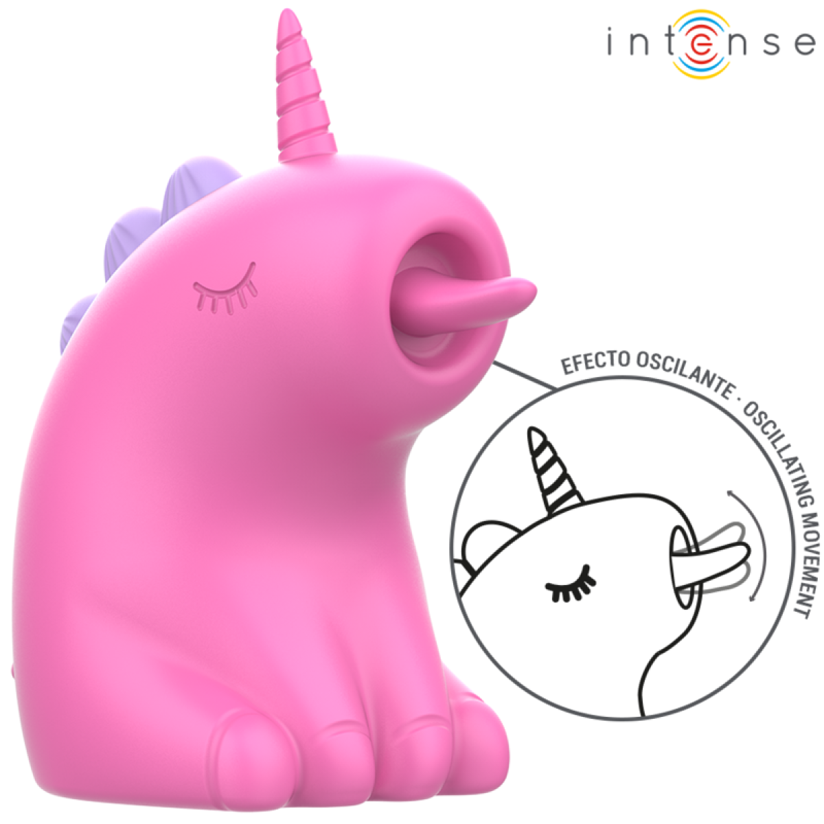image Intense - Stimulateur de Langue Rotatif à 360° Pinkie