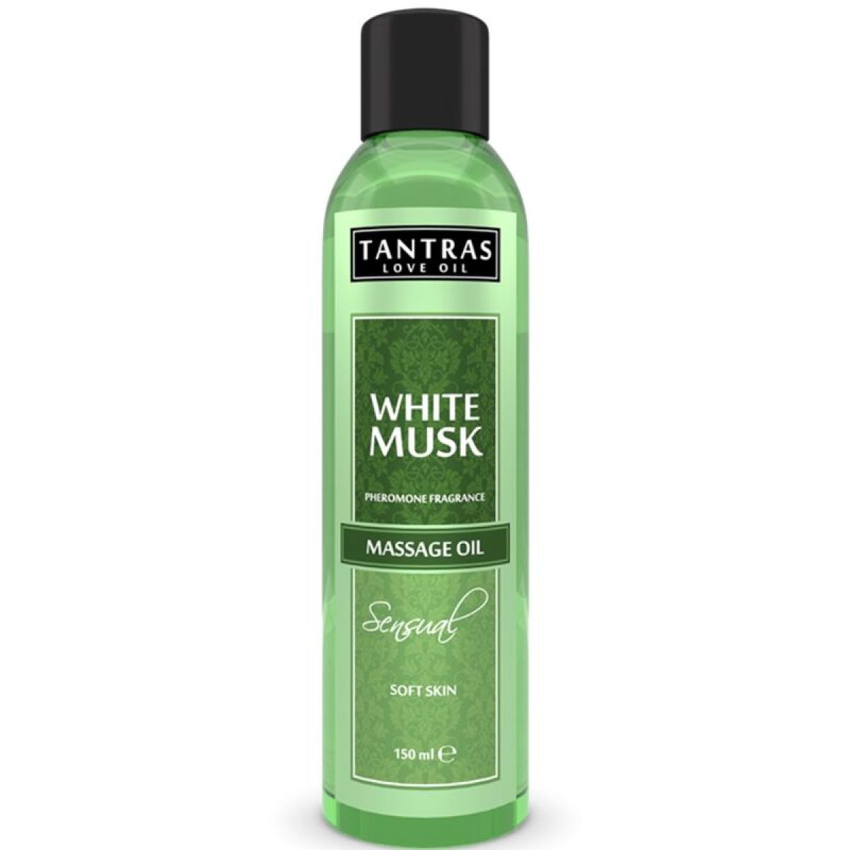 image Intimateline - Huile Damour Tantras Musc Blanc 150 Ml