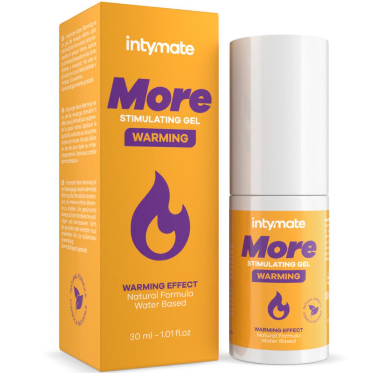 image Gel de Massage à Base D'eau Plus D'effet Chaleur pour Elle 30 Ml