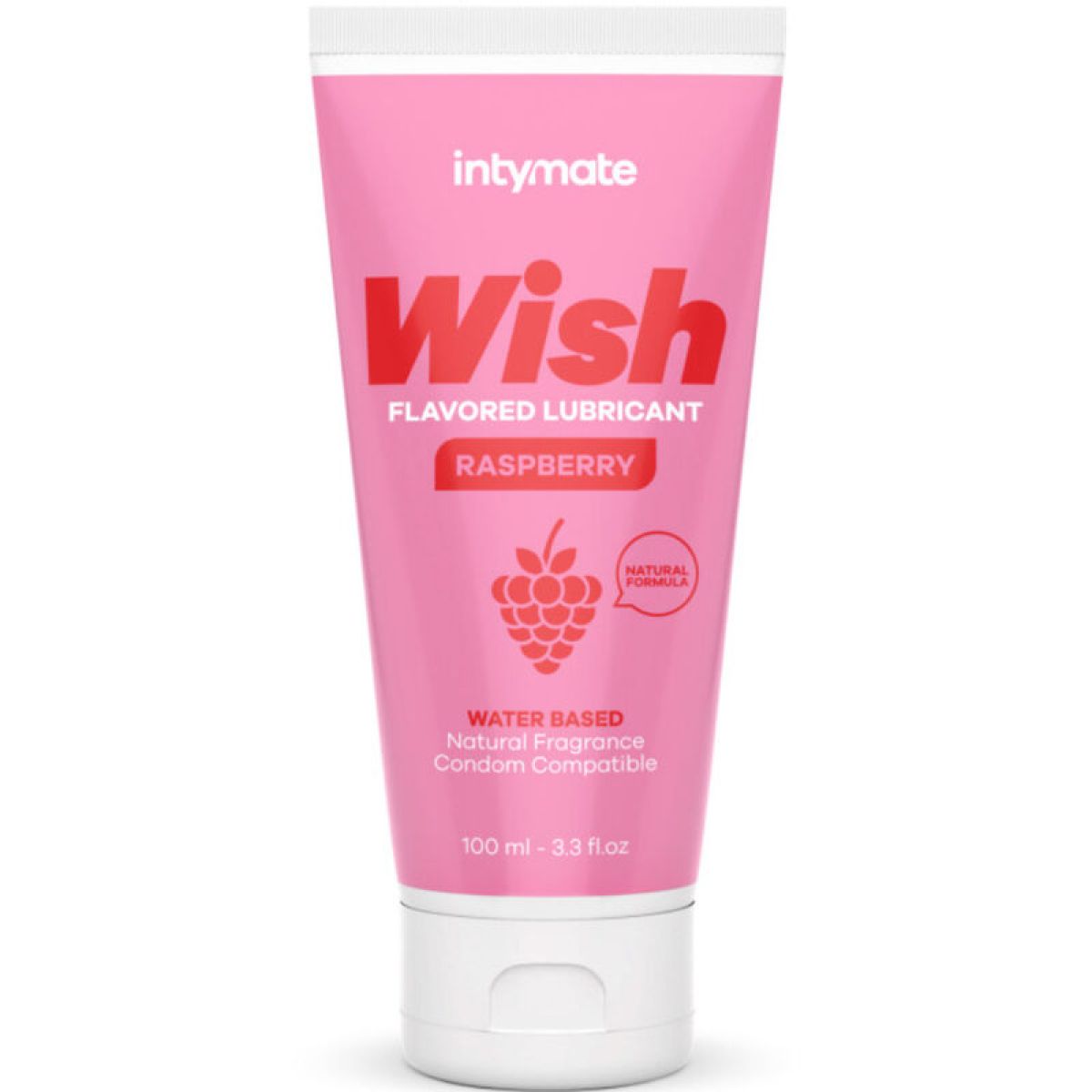 image Wish Lubrifiant Saveur Framboise 100 Ml