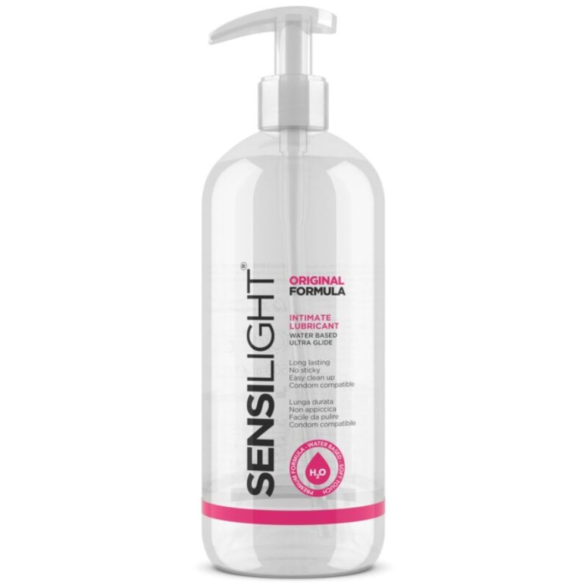 image Intimateline - Lubrifiant Base D'eau Formule Originale Sensilight 500 Ml