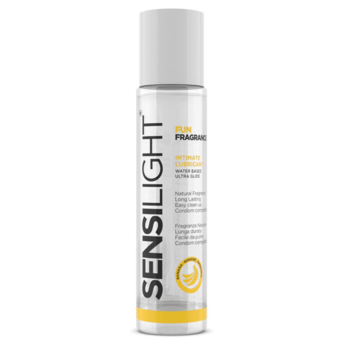 image Intimateline - Lubrifiant Base D'eau Sensilight Banane 60 Ml