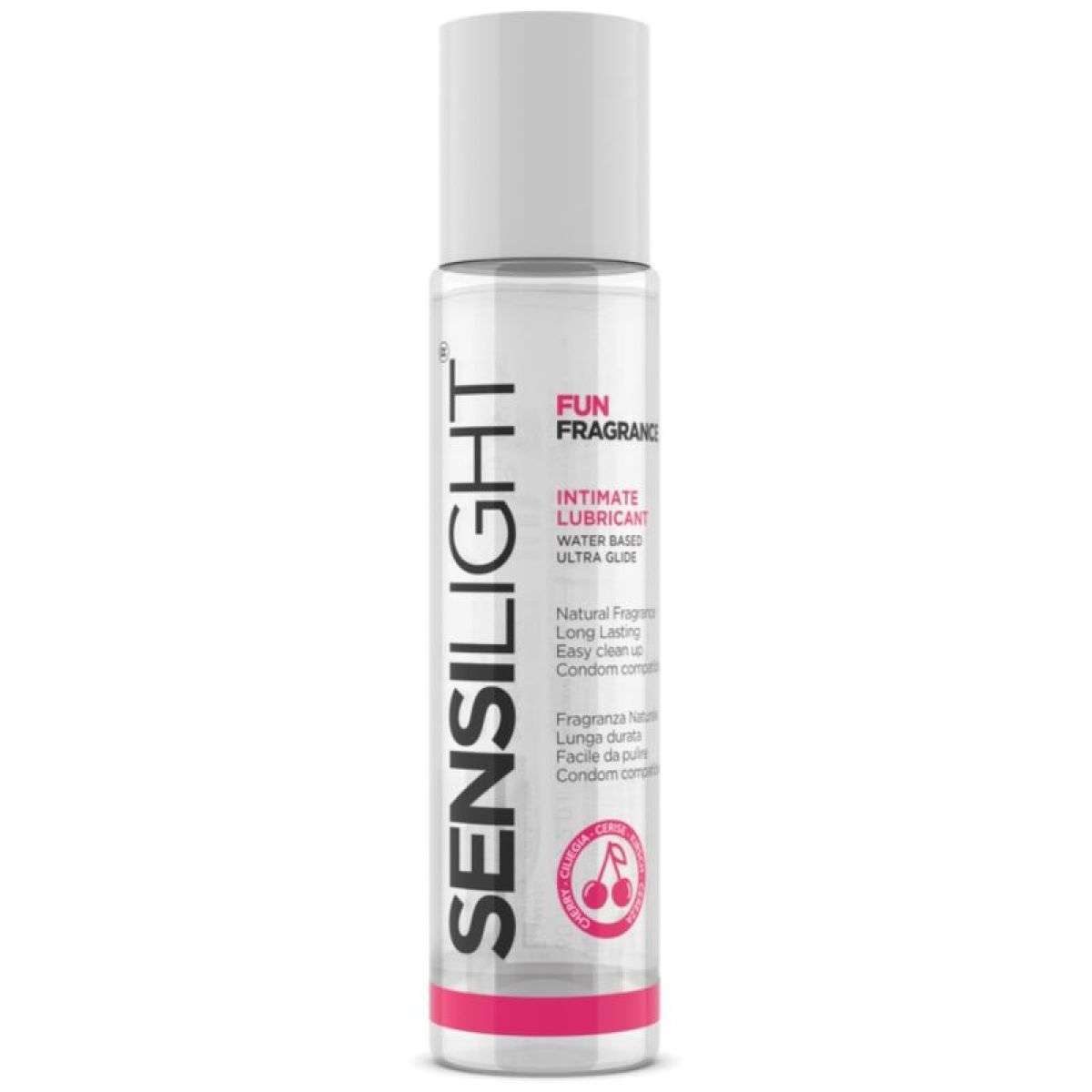 image Intimateline - Lubrifiant Sensilight Base D'eau Cerise 60 Ml