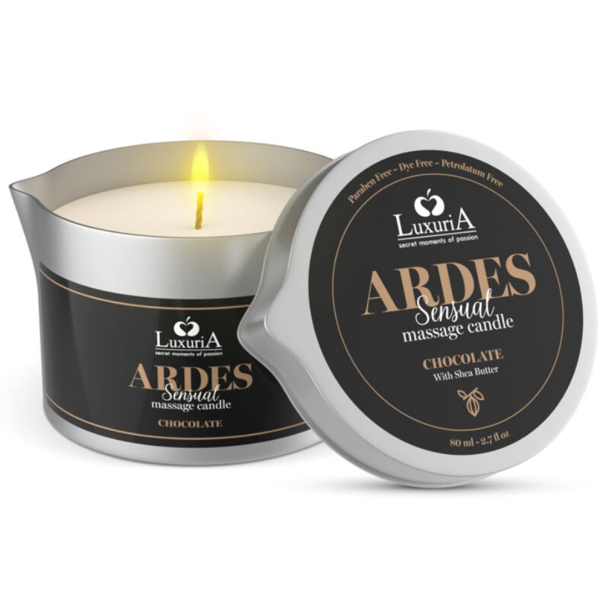 image Luxuria - Bougie de Massage au Chocolat