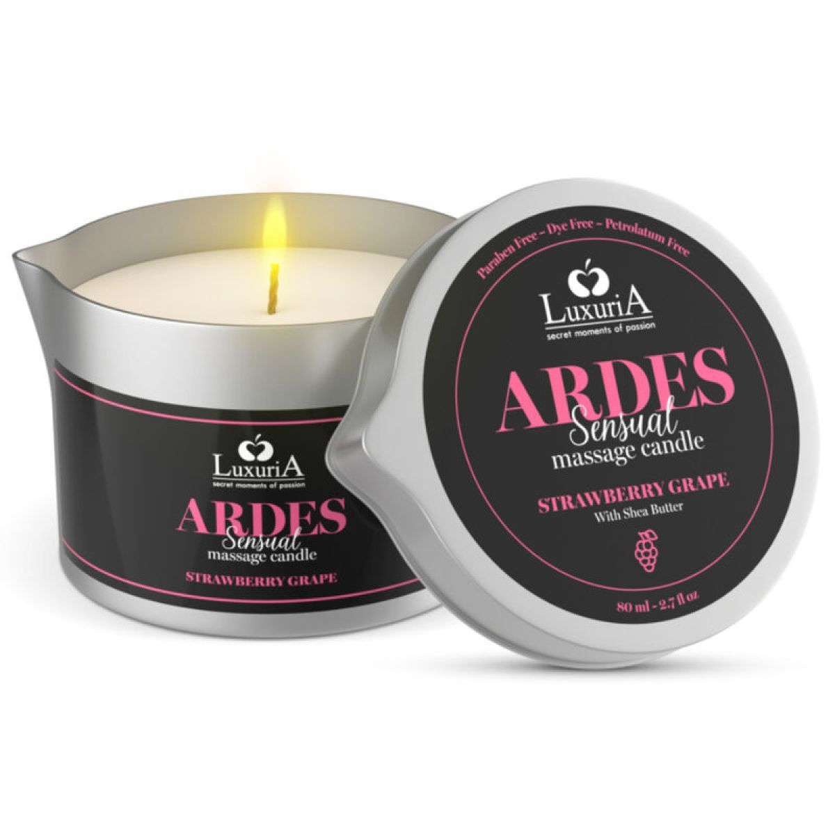 image Luxuria - Bougie de Massage au Raisin