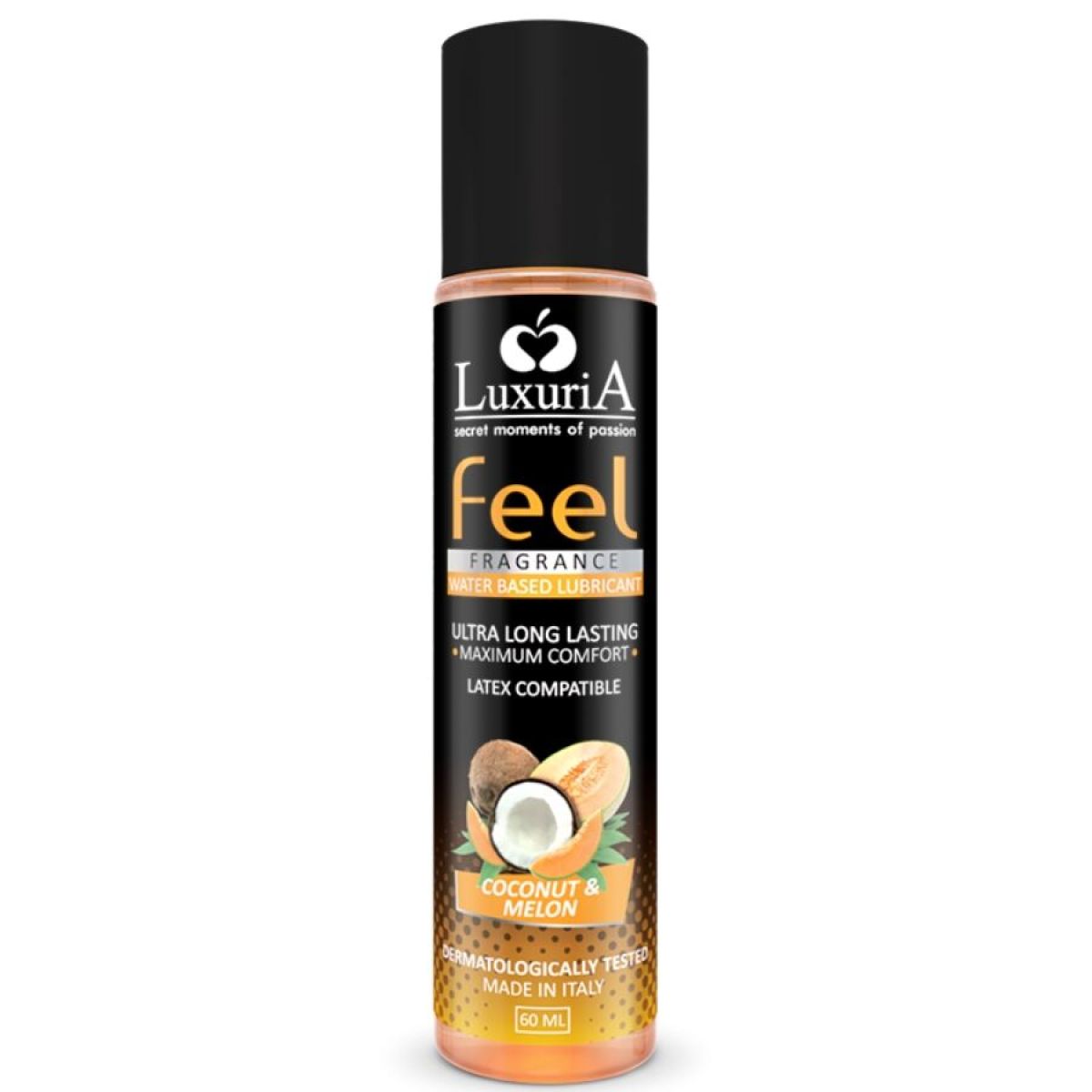 image Intimateline - Luxuria Feel Lubrifiant Base D'eau de Coco et de Melon 60 Ml