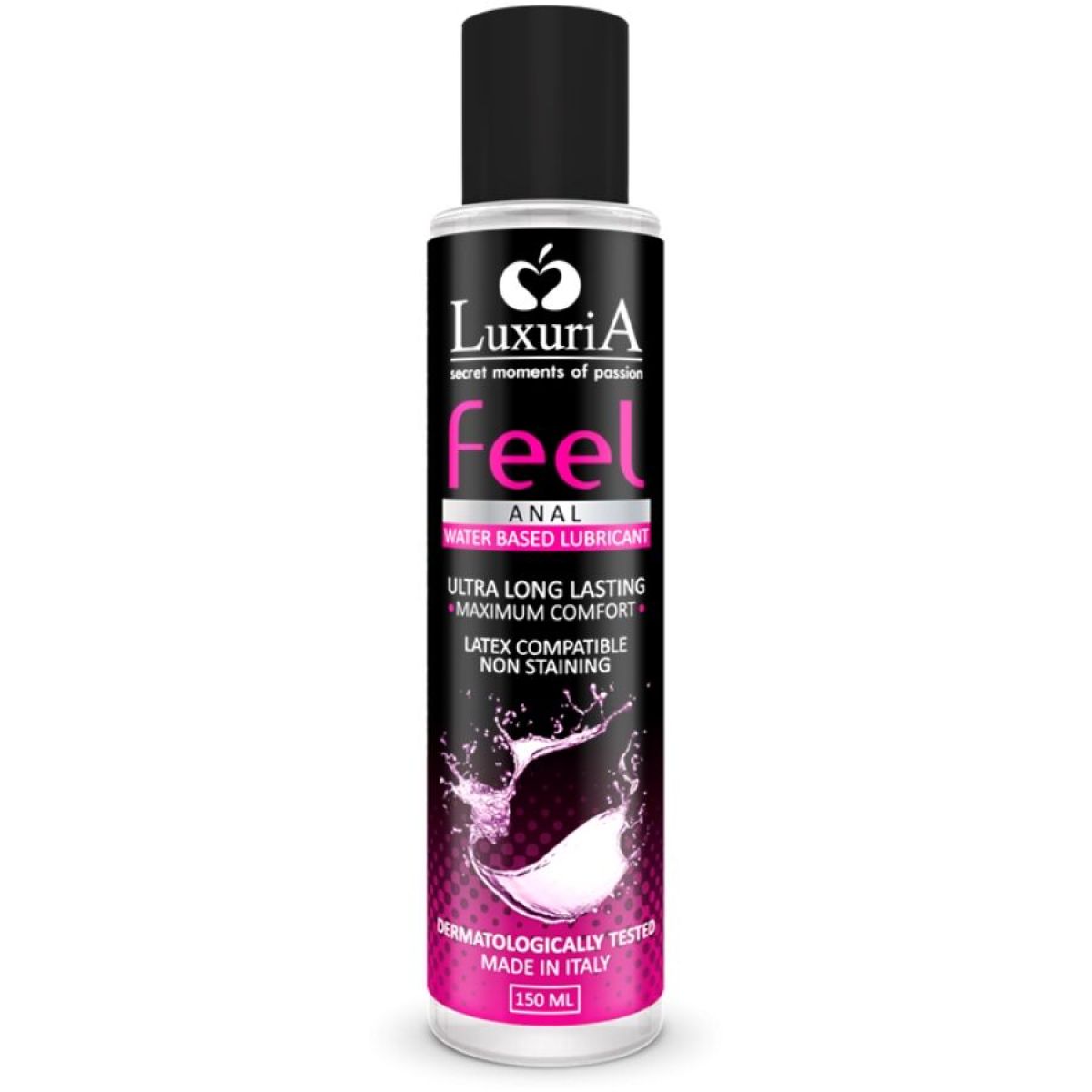 image Intimateline - Luxuria Lubrifiant Anal Base D'eau Feel 150 Ml