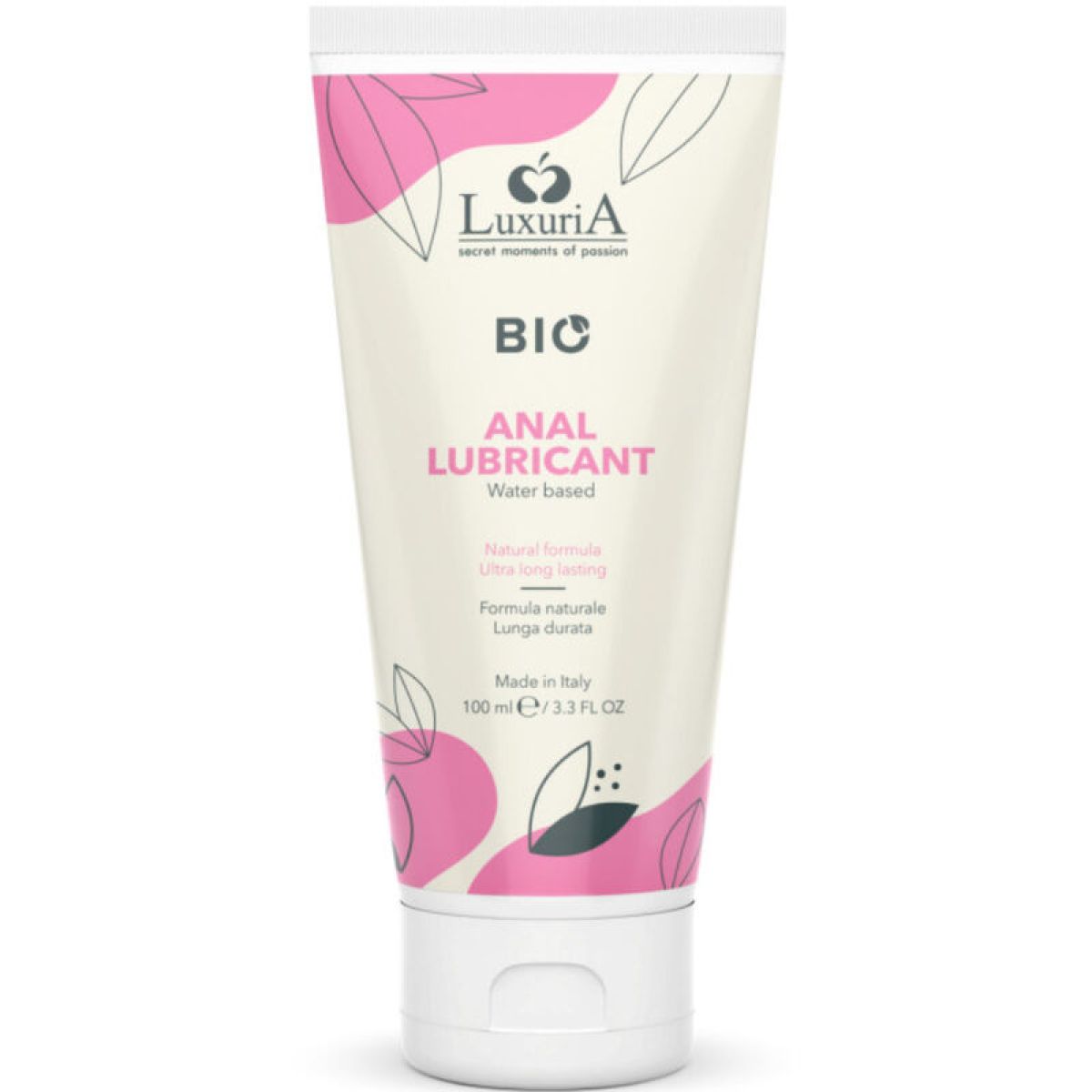 image Intimateline - Luxuria Lubrifiant Bio Anal Base D'eau 100 Ml