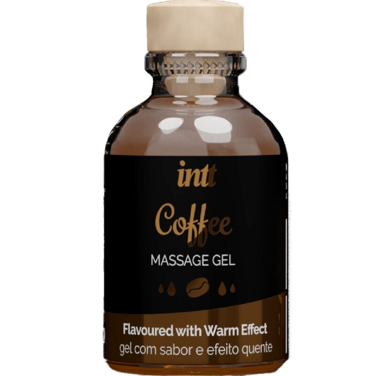 image Gel de Massage Saveur Café Effet Chaud